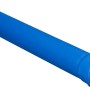 Blaues Marley HT Silent Abwasserrohr DN 110/250 mm mit Steckmuffe.