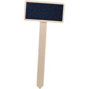 Holz-Pflanzstecker mit Kreidetafel, 10er Set zum Beschriften für Kräuter und Gemüse.