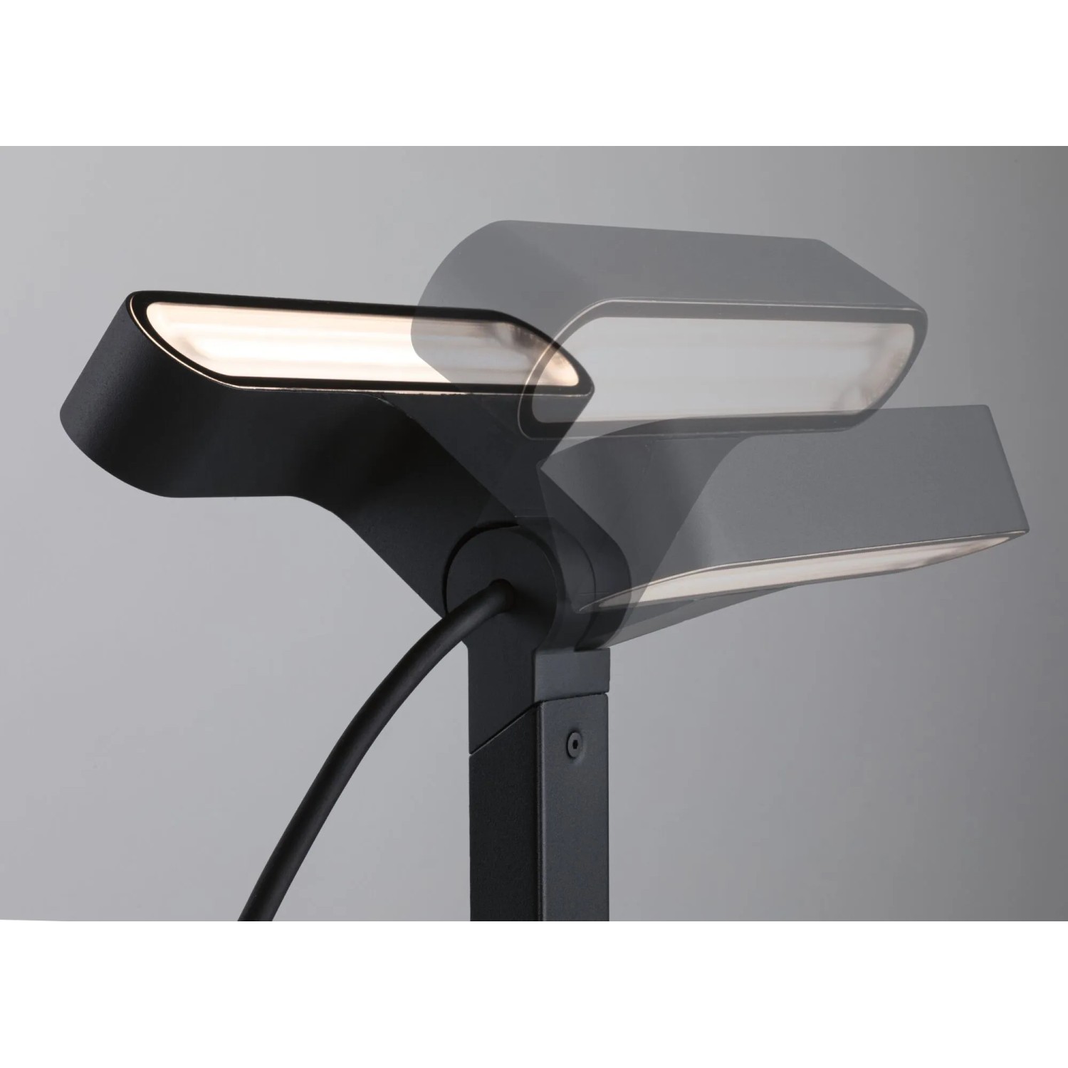 Paulmann LED-Gartenstrahler Plug & Shine Ito, anthrazit, 6W, warmweißes Licht. Flexible Außenbeleuchtung.