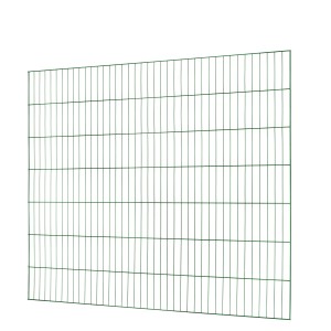 Grüner Einstabmattenzaun Classic, 175x200 cm, zur Grundstücksabgrenzung.
