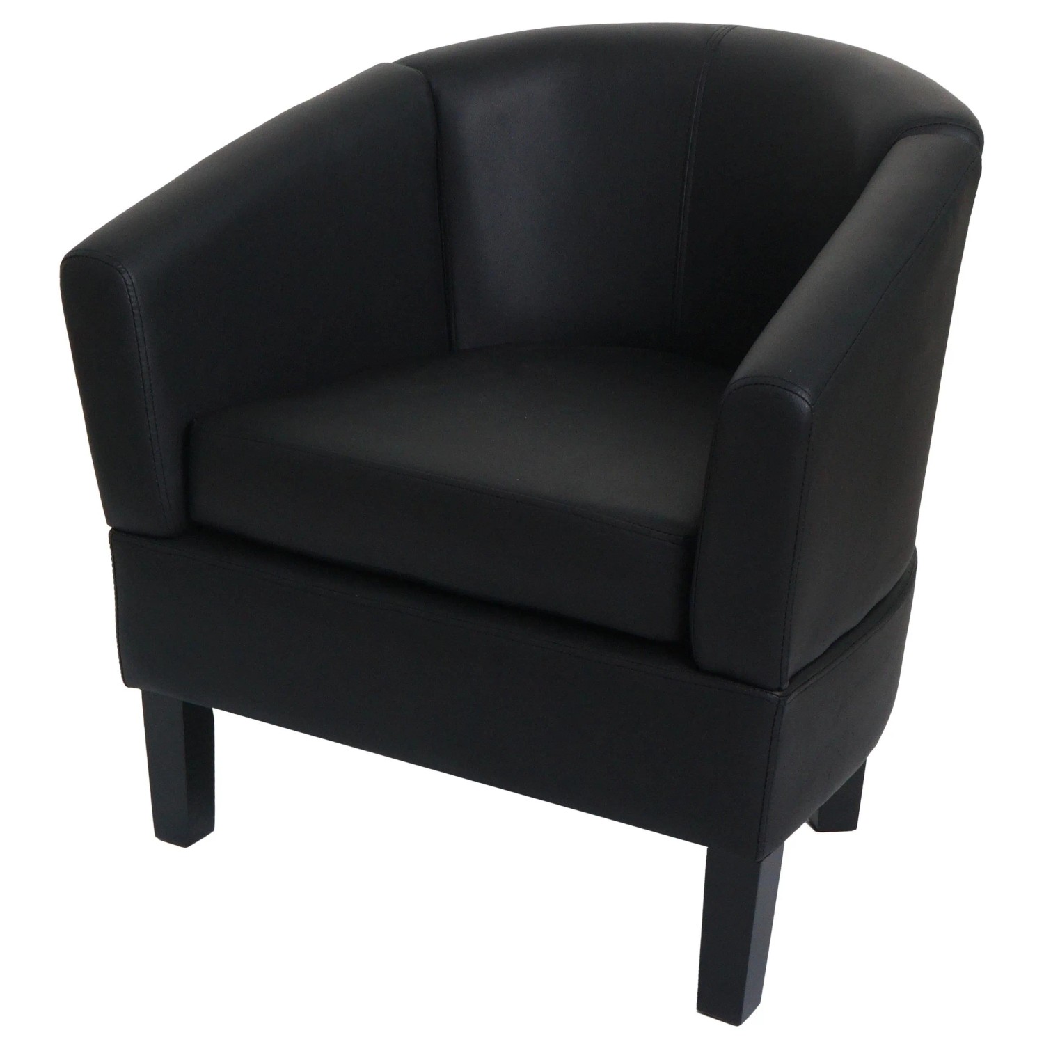 Mcw Lounge-Sessel O17 Schwarz