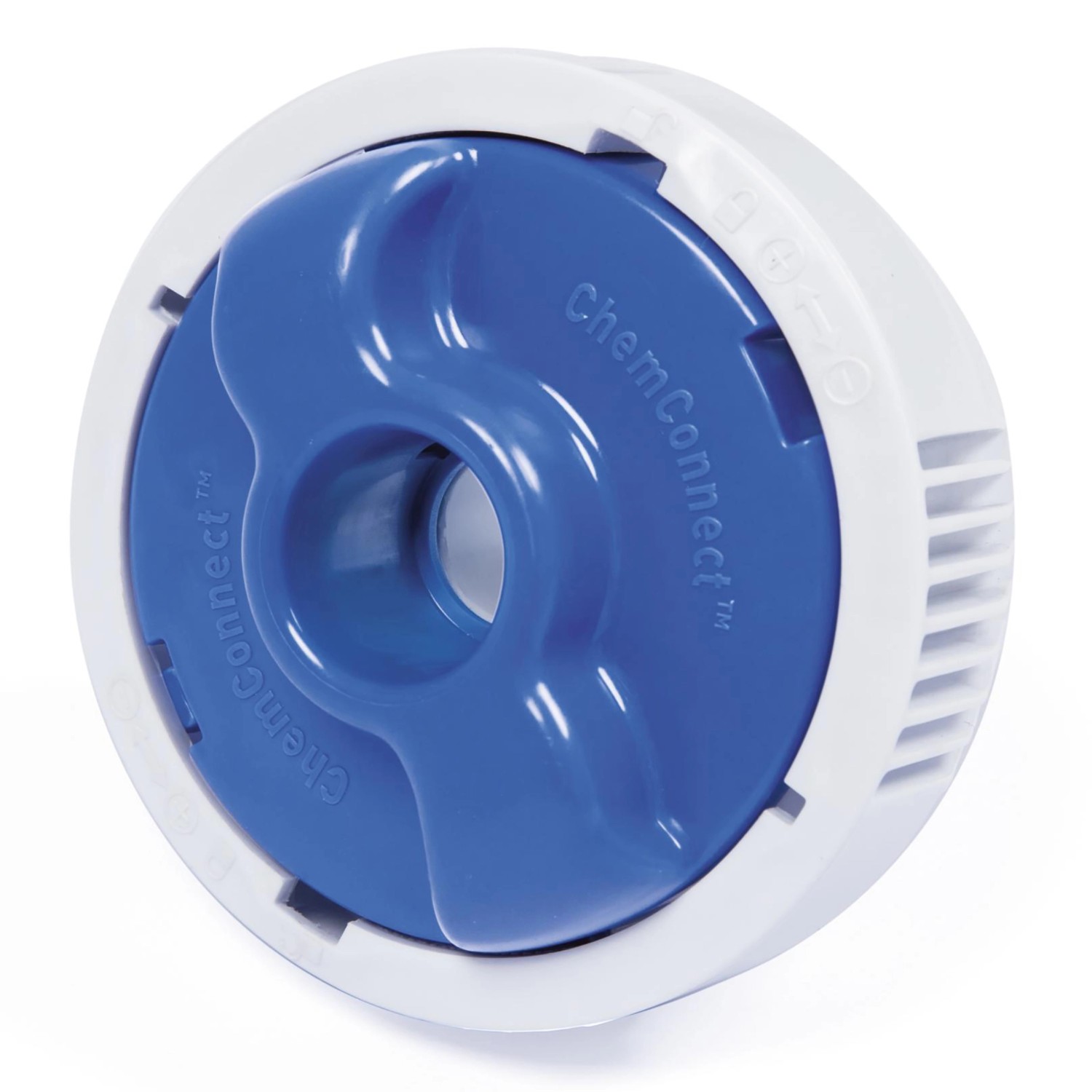 ChemConnect Dosierer für Bestway Stahlrahmen Pool Sets, blau-weiß