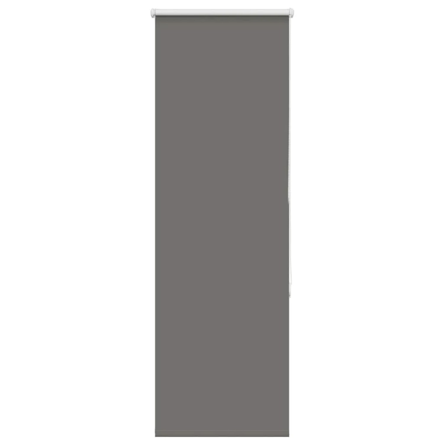 vidaXL Verdunkelungsrollo Grau 50x175 cm Stoffbreite 45,7 cm Polyester 4011 günstig online kaufen