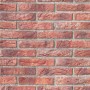 Rote Bricoflor Backstein Tapete mit 3D Effekt, Steinoptik für Wohnzimmer.