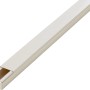 Weißer Kabelkanal, 40x25 mm, 2 m Länge, für die Installation von Kabeln im Innen- und Außenbereich.