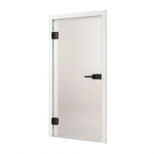 Doorlegro Glasdrehtür Satiniert 959 mm x 2.097 mm DIN Links