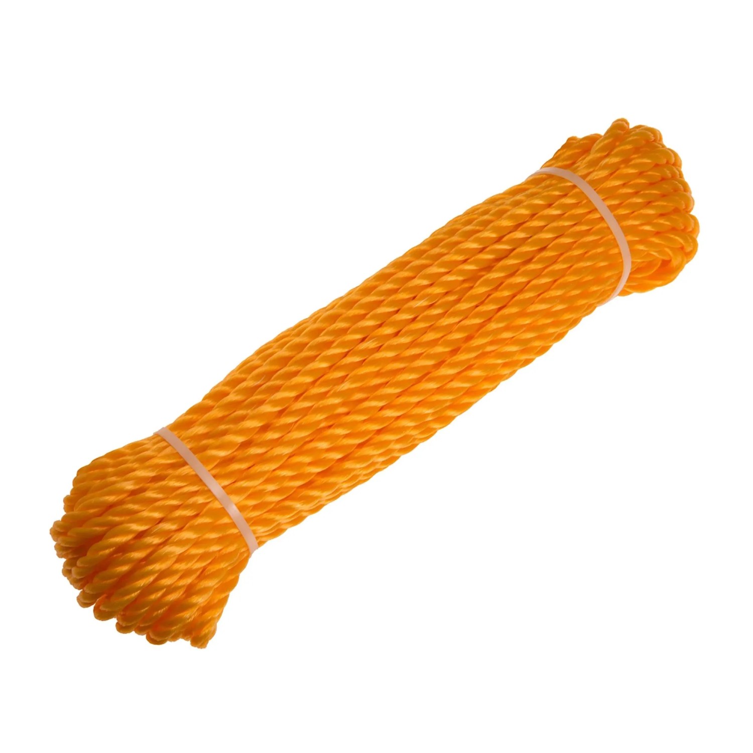 Conacord Seil Polypropylen Monofil Gedreht Ø 8 mm Länge 20 m Orange
