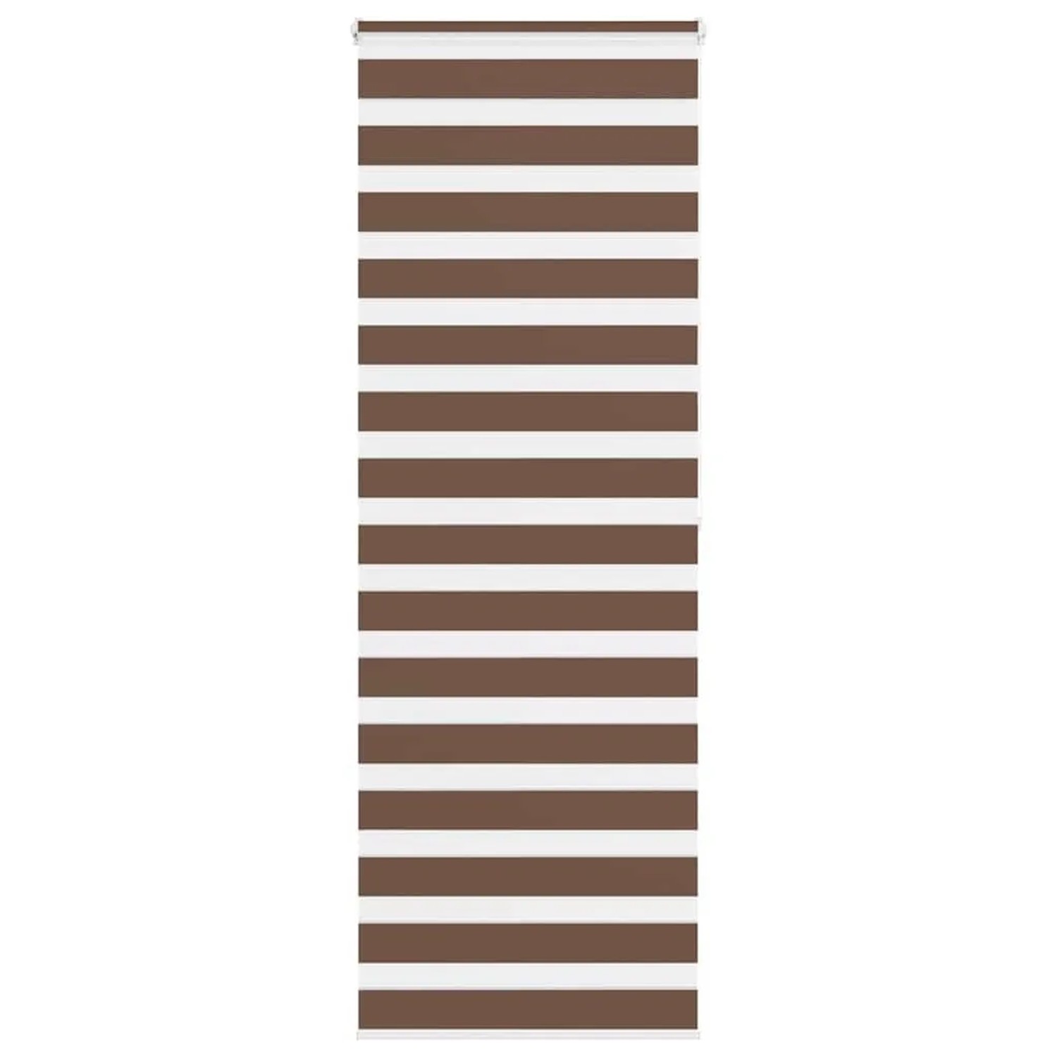 vidaXL Doppelrollo Braun 80x200 cm Stoffbreite 75,9 cm Polyester 4014361 günstig online kaufen