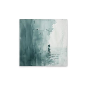 Tadessi Leinwandbild - M1-No.51871 - Strandmotiv Abstrakt - 60 x 60 cm - Quadratisch