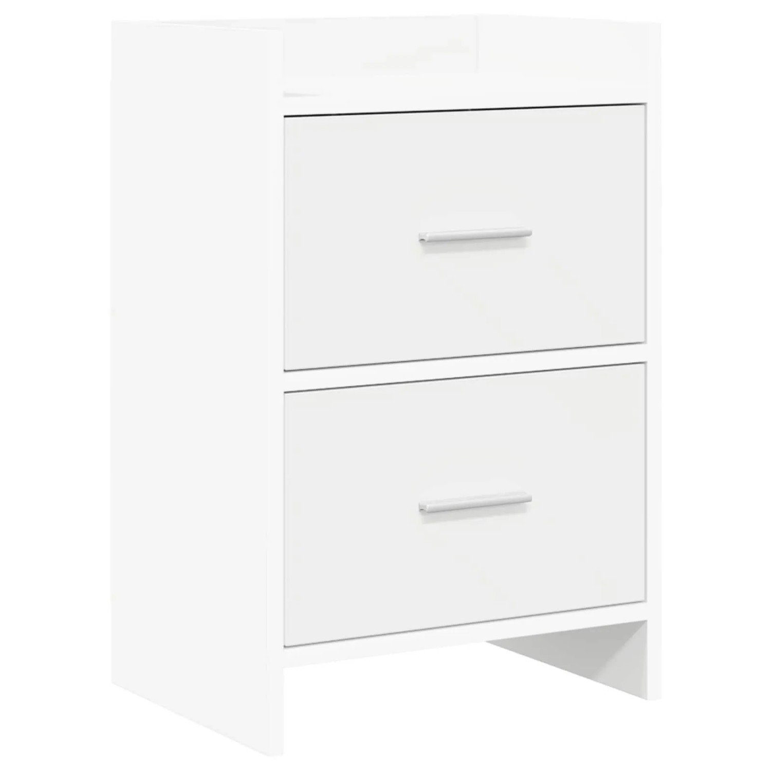 vidaXL Nachttische Weiß 40 x 30 x 60 cm Holzwerkstoff 8010963