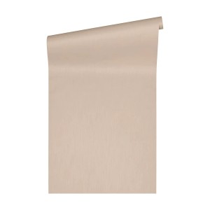 Rolle PROFHOME Luxus Tapete Uni glitzernd Beige, leicht strukturiert.