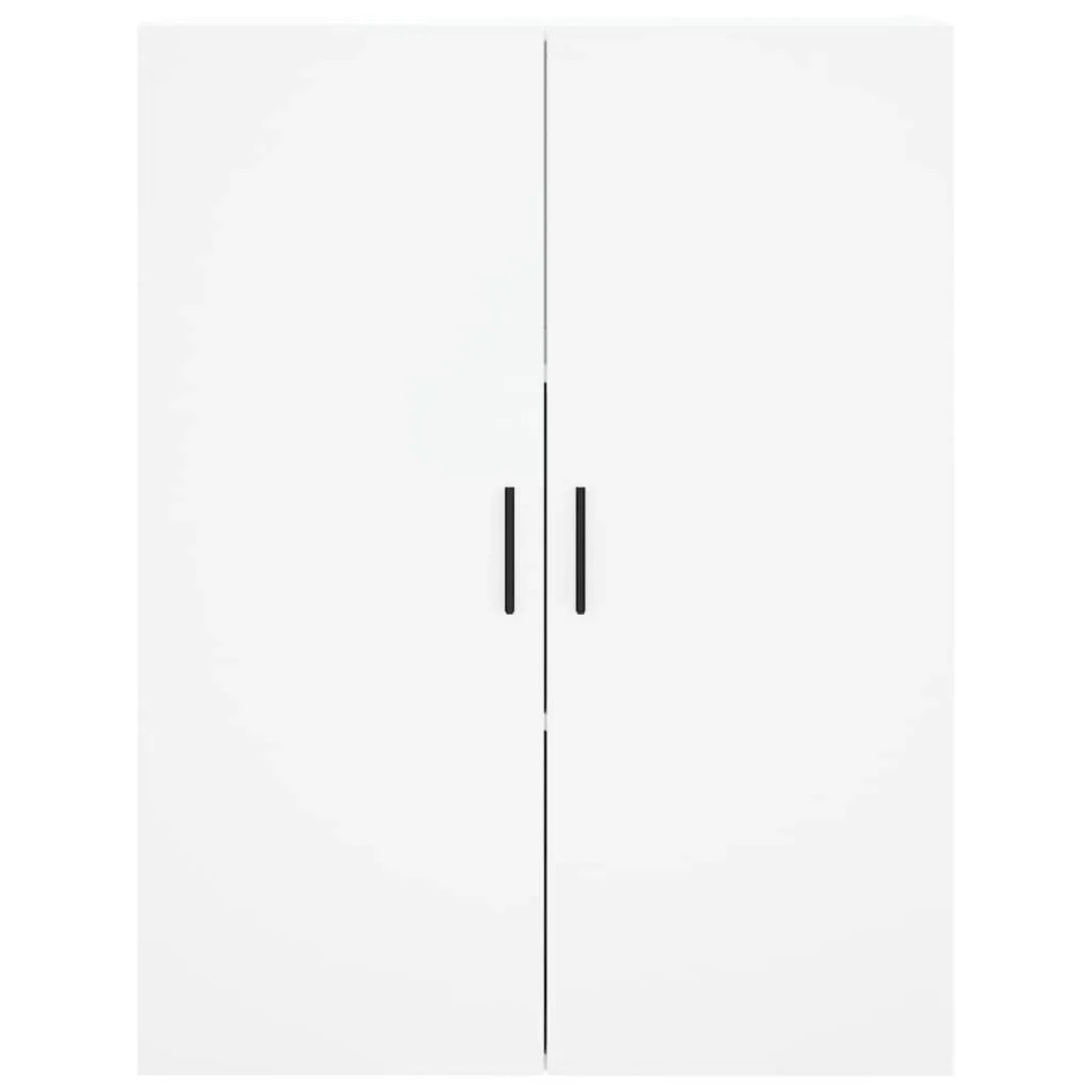 Weißer Wandschrank (69,5x34x90 cm) von vidaXL für Wohnzimmer.