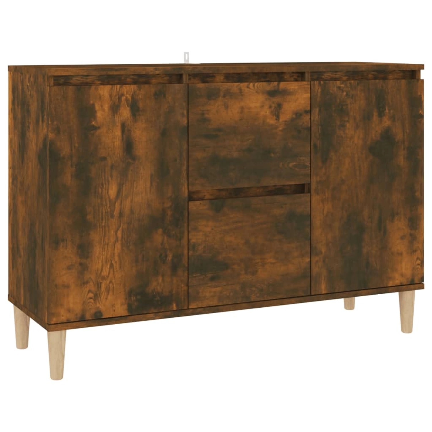 vidaXL Sideboard Räuchereiche 103,5x35x70 cm Holzwerkstoff 815162 günstig online kaufen