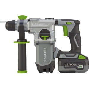 LUX Akku-Bohrhammer A-BH-20 B Solo, bürstenlos, mit Akku. Ideal zum Meißeln in Stein und Beton.