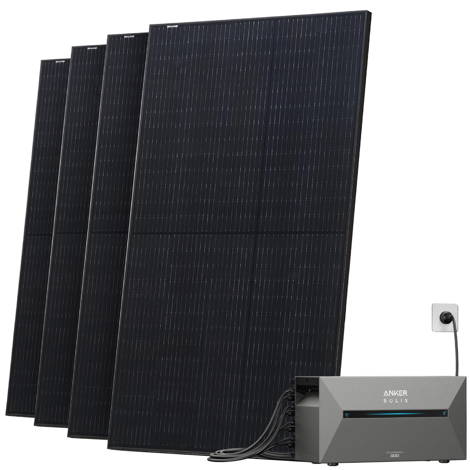 Solarway All In One Balkonkraftwerk 2000W mit Anker Solix 2 PRO Speicher St günstig online kaufen
