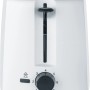 Severin AT 2286 Toaster aus Edelstahl mit Brötchenaufsatz und wärmeisoliertem Gehäuse.