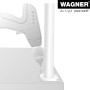 Montage des justierbaren Wagner Möbelbein Telescope (60-90cm, Alu) mit Schraube.