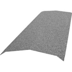 Easypan Firstkappe, beschiefert, schiefergrau, 810 mm, für Metalldachpfannen.