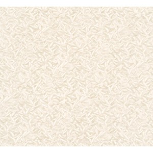 Glööckler Vliestapete Imperial Feder Uni Beige mit Feder-Muster.