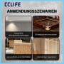 CCLIFE Elektrotacker 30 Schuss/Min. für T- und U-Nägel 15-32 mm mit Tiefenregler_8