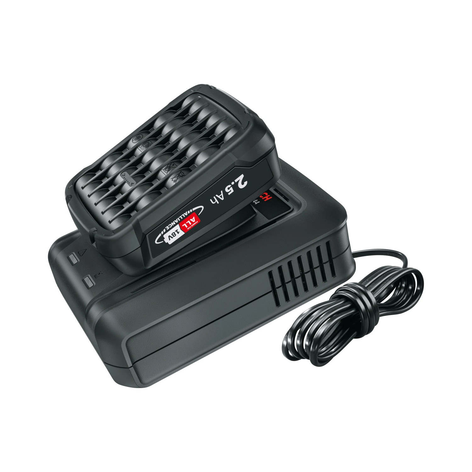 Bosch Akku-Starterset 18V mit 2,5 Ah Akku und Ladegerät AL 18 V-44.