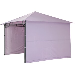 Tepro Seitenteil-Set Lehua/Waya Lavendel, 2-teilig: 1 geschlossen, 1 mit Fenster, für Pavillon.