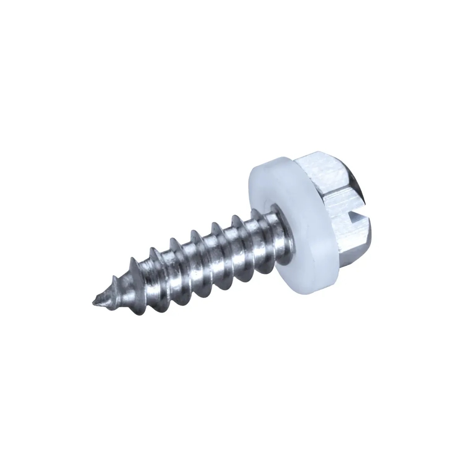 GOEBEL 1000 Blechschrauben 4,8 x 9,5mm Edelstahl A2 Sechskant PA Scheibe Werksnorm Schrauben