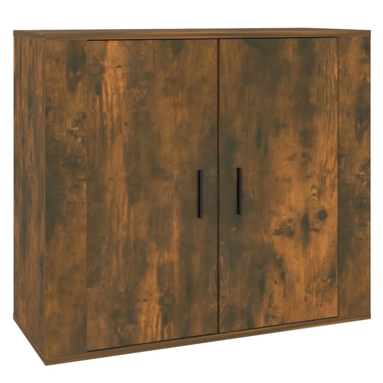 vidaXL Sideboard Räuchereiche 80x33x70 cm Holzwerkstoff 816565