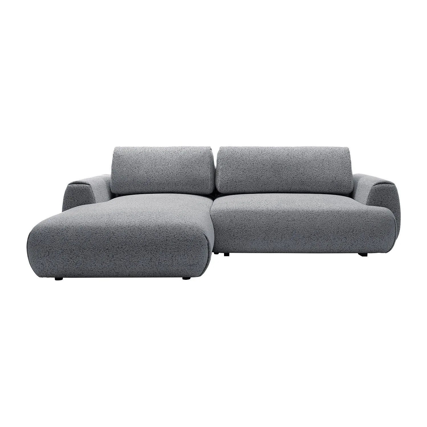 Vente-unique Schlafsofa Monelia Grau 270 cm