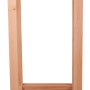 Garden Pleasure Blumenständer Marco 4 aus Eiche, 60x30x30cm, aus FSC®-zertifiziertem Massivholz.