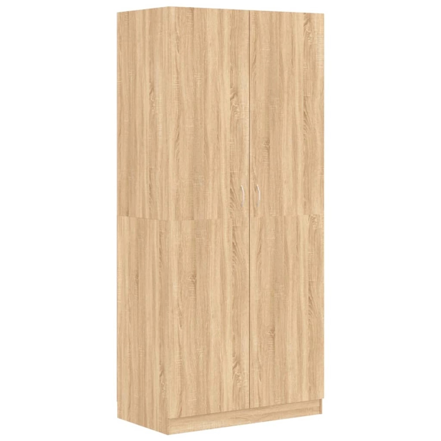 vidaXL Kleiderschrank Sonoma-Eiche 90x52x200 cm Holzwerkstoff günstig online kaufen