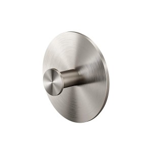 Tiger Ace Handtuchhaken, klein, aus gebürstetem Edelstahl.