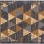 Astra Sauberlaufmatte Miabella mit Dreiecken in Grau-Braun, 50x150 cm. Schmutzfang für Innenräume.