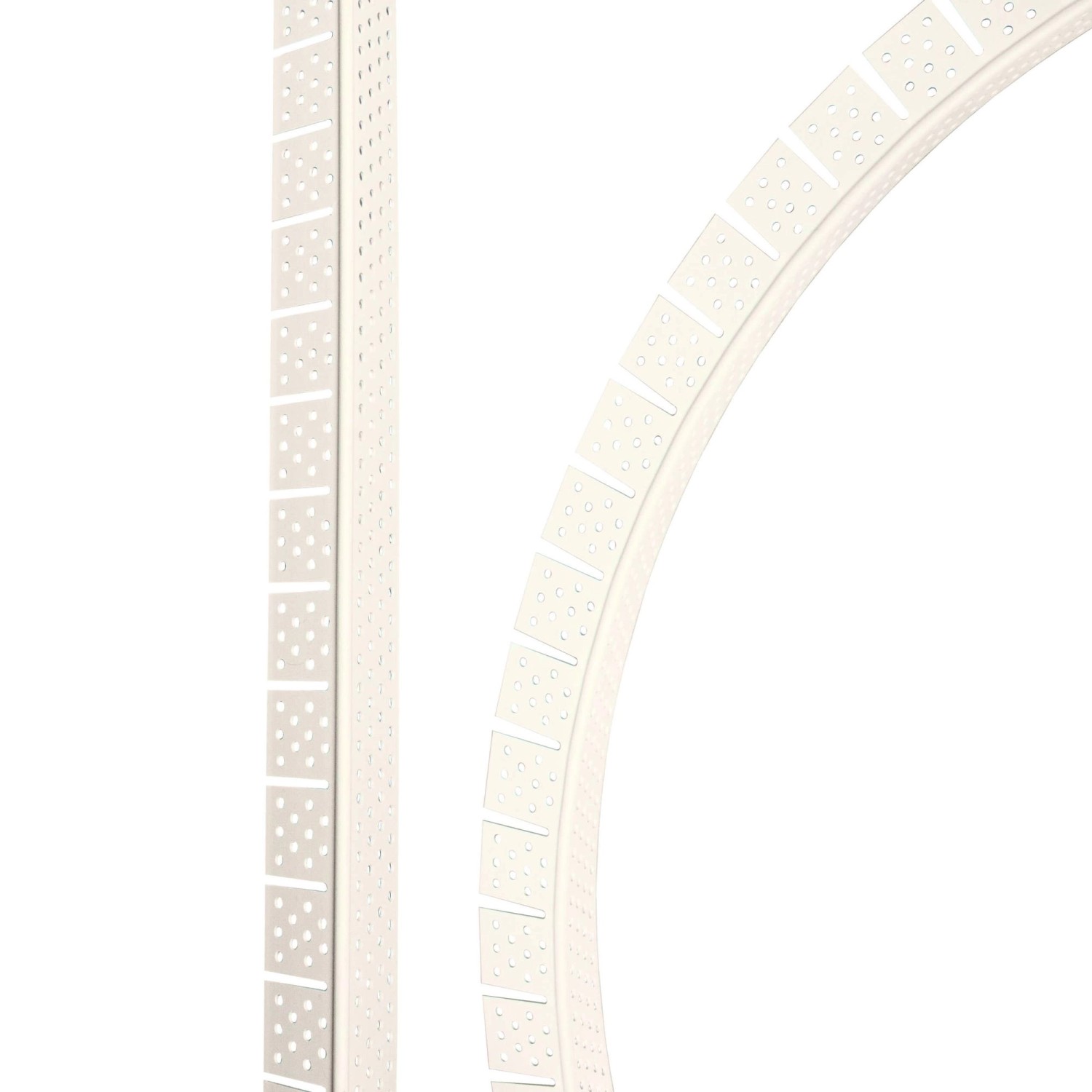 Thumbnail - ProfileXXL Eckwinkel Flexibel Rund 2,5m x 32mm x 32mm PVC Weiß