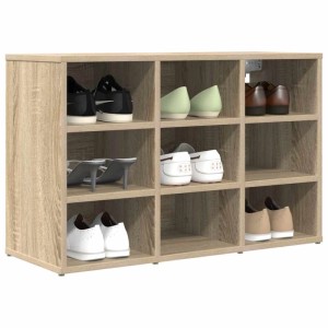 vidaXL Schuhschrank Sonoma Eiche 77,5 x 30 x 51 cm Holzwerkstoff 808678