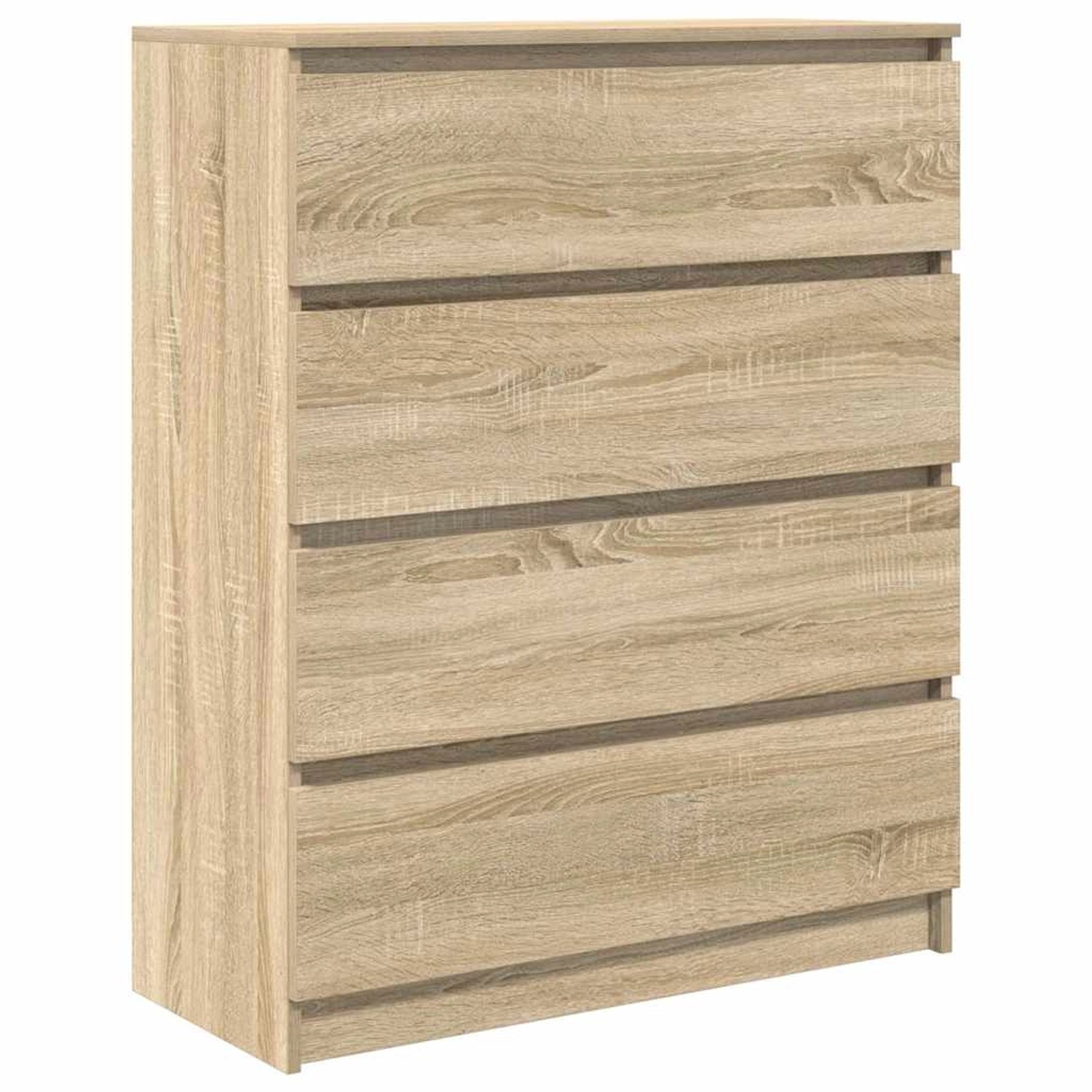vidaXL Sideboard Sonoma-Eiche 80x35x99 cm Holzwerkstoff 3328482 günstig online kaufen