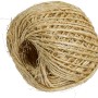 Knäuel aus Sisal-Schnur, Ø 2 mm, 40 m lang, Naturprodukt für Haus und Garten.