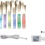 Paulmann LED-Streifen Set mit Farbwechsel, 3m, inkl. Fernbedienung und Netzteil.