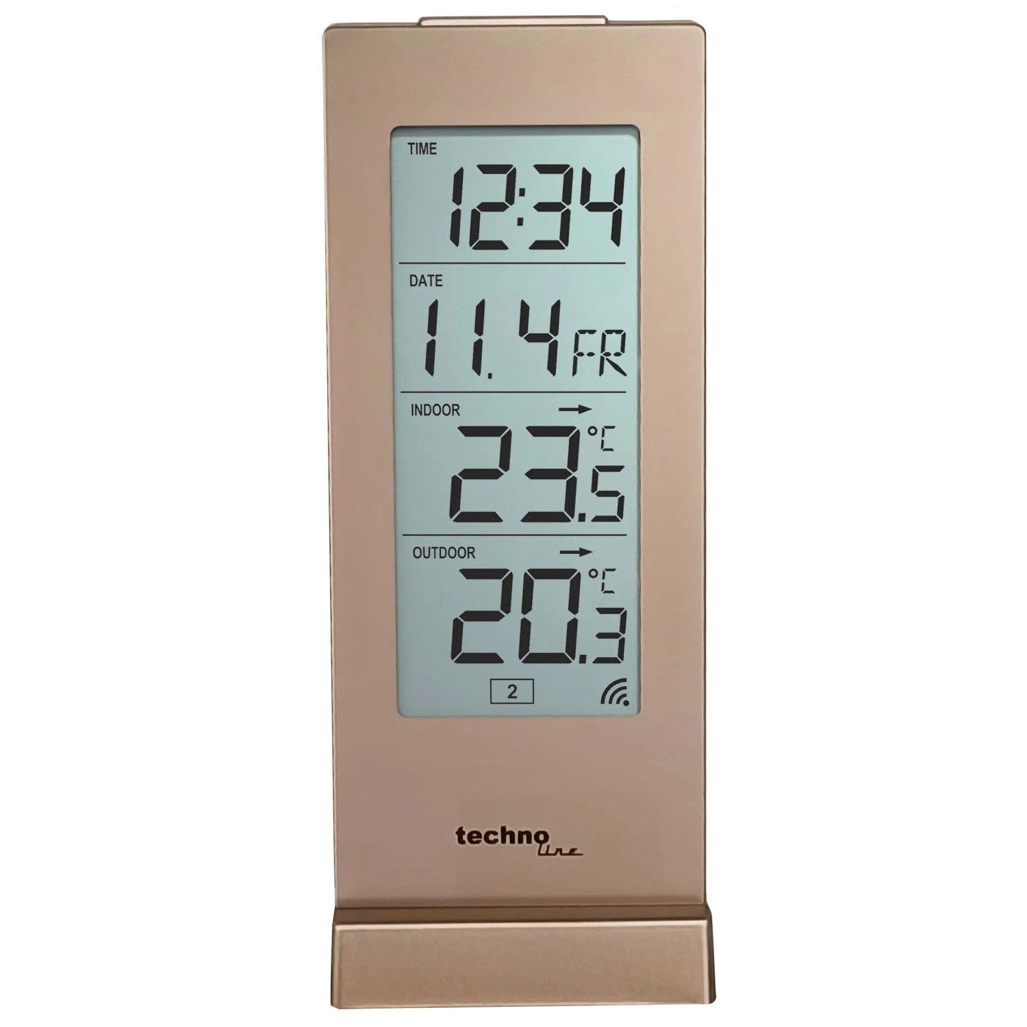 technoline Temperaturstation WS 9767 Gold