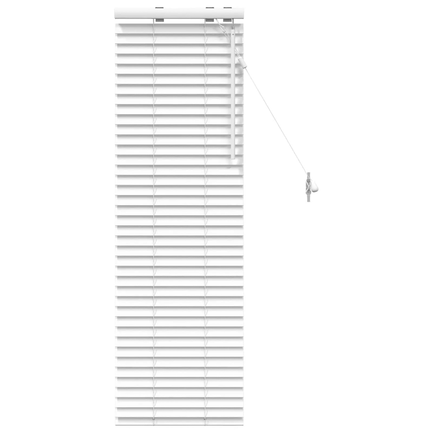 vidaXL Venezianische Jalousie Weiß 45 x 130 cm 35 mm 42015380