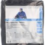 Verpackter Fischer Regenponcho Deluxe aus Nylon, wasserdicht und mit Reflektoren.