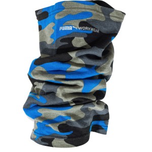 Puma Workwear Multi-Tuch Champ Multicolor mit blauem Camouflage-Muster.