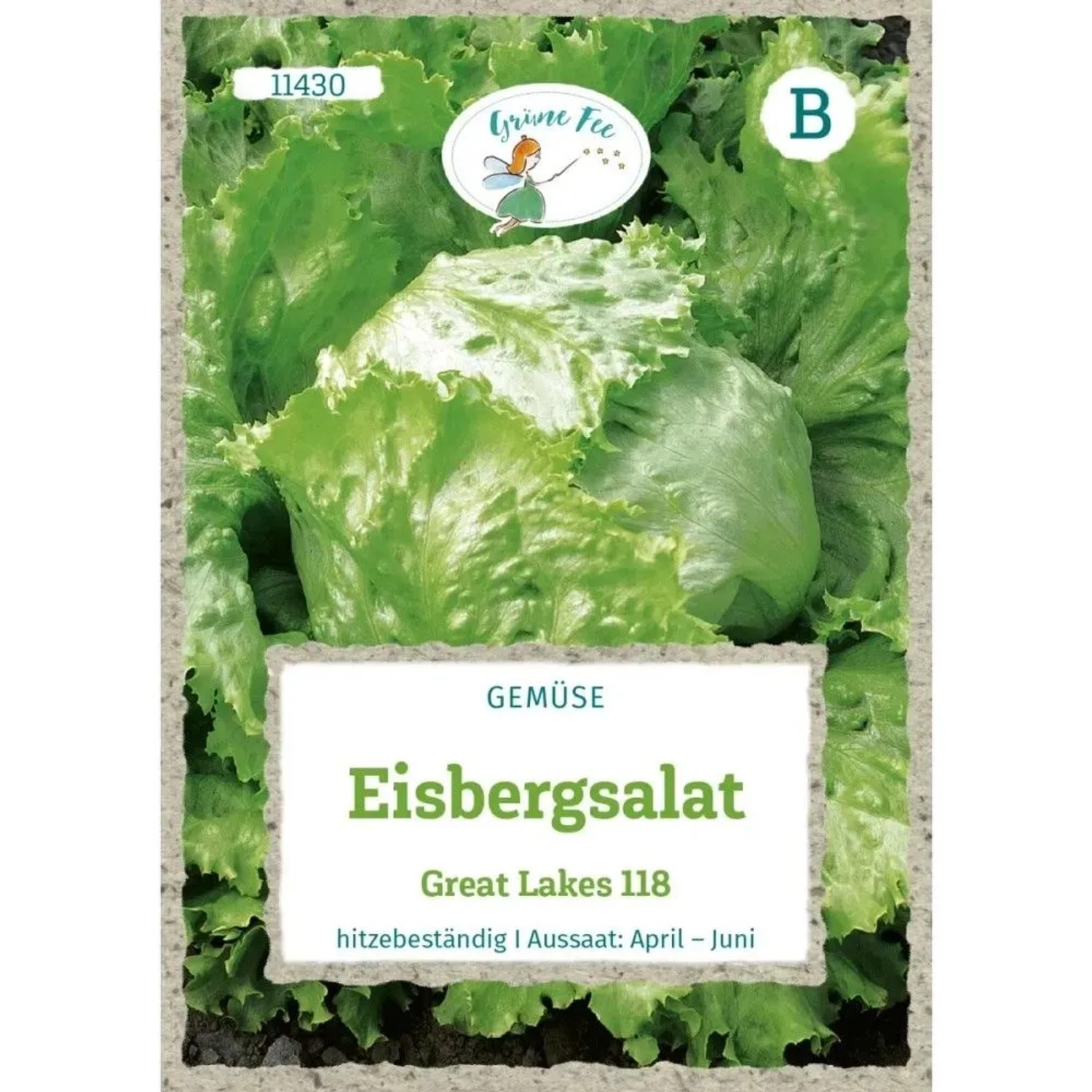 Grüne Fee Eisbergsalat Great Lakes 118 Saatgut