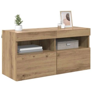 vidaXL TV-Wandregal Artisan-Eiche 80 x 30 x 40 cm Holzwerkstoff 882979