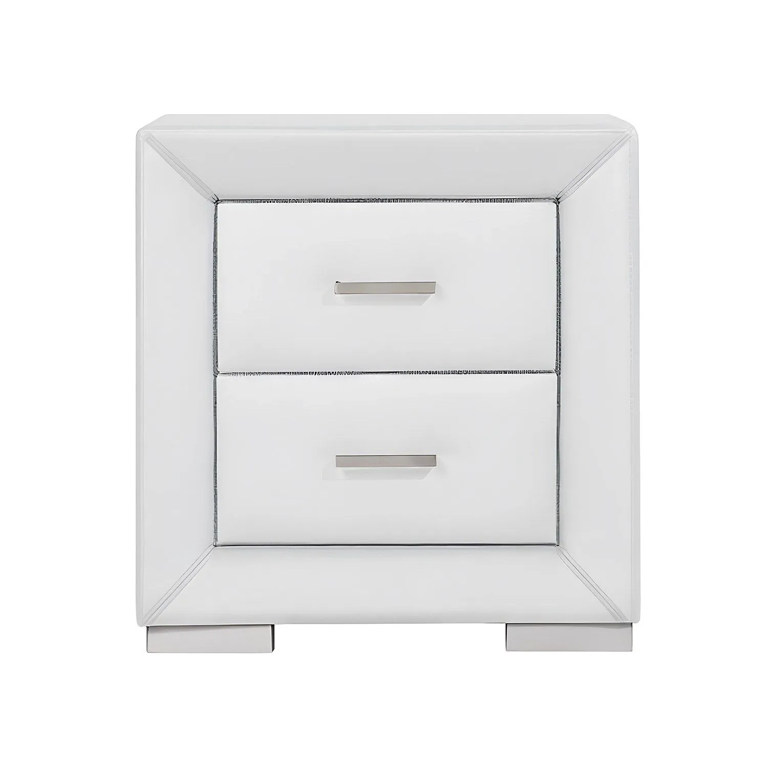 Vente-unique Nachttisch Capitole Weiß 51.5 cm
