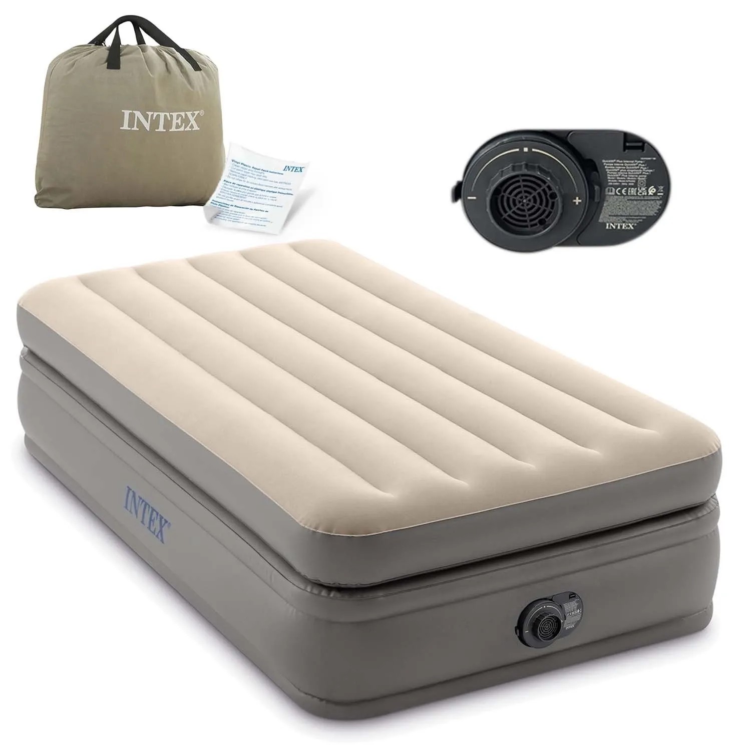 Intex Aufblasbare Matratze 191X99X51 Cm Mit Elektrischer Pumpe 64162Nd