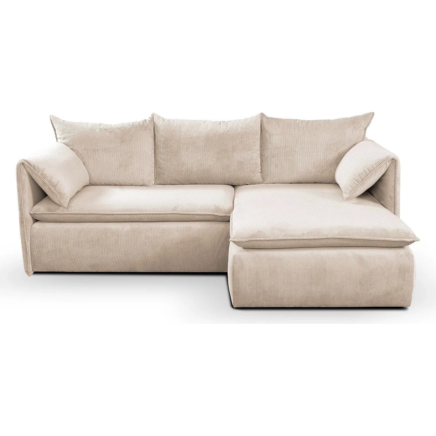 Vente-unique Schlafsofa Teodora Beige 230 cm
