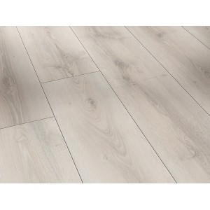 Parador Laminat Trendtime 6, 9mm, wasserfest, Eiche Askada gekälkt weiß, Dielenboden
