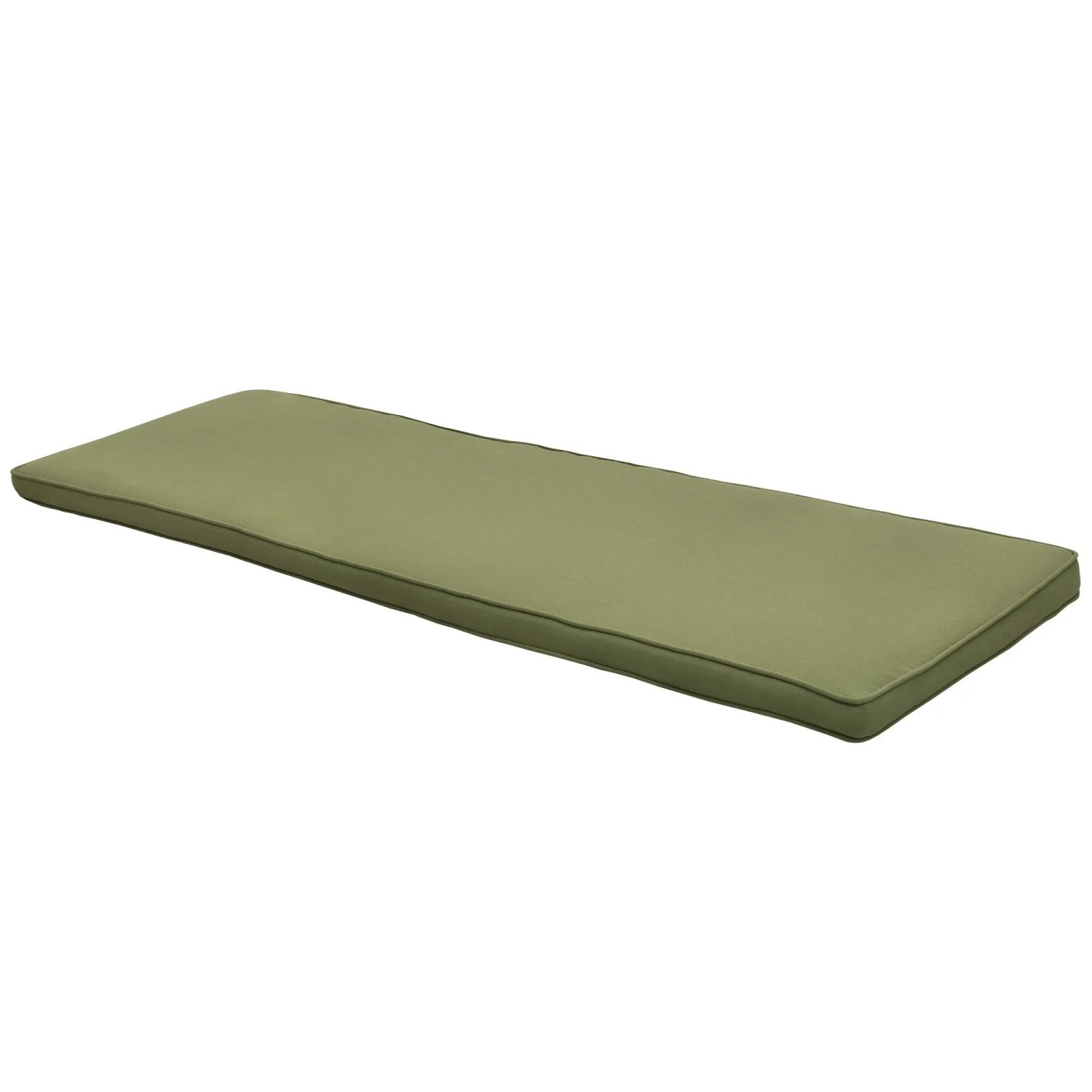 Beautissu Loft BK Auflage Bankkissen Sitzkissen 100x48x5cm Olivegrün
