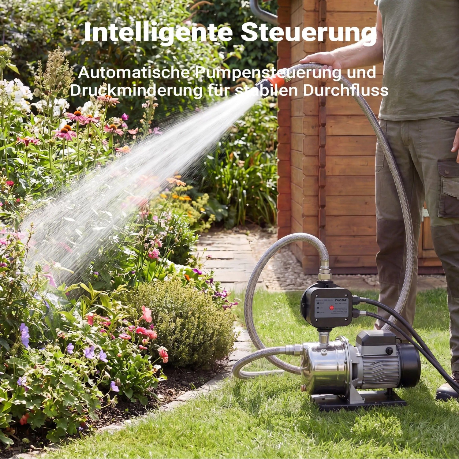 Wiltec Druckschalter Kabel Epc-5 230V 1-Phasig Pumpensteuerung Hauswasserwerk_8